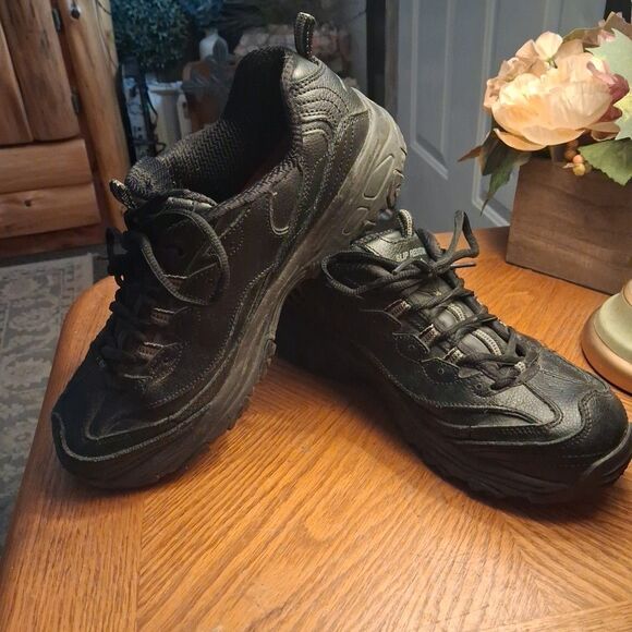 Skechers Shoes - SKECHERS D'Lites Black Comfort Shoes Walking  11949 Womens Size 9.5